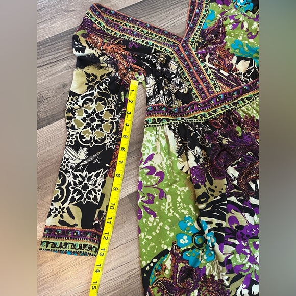 ECI New York BoHo Multicolor Dress SZ S - Picture 11 of 12